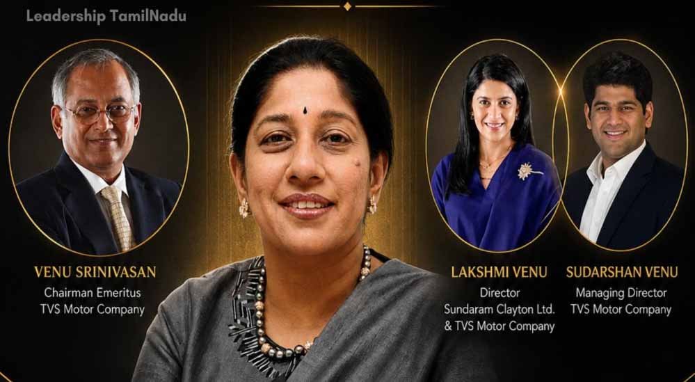 TVS के श्रीनिवासन परिवार में बढ़ी कलह, सुदर्शन और लक्ष्मी के बिजनेस बंटवारे पर माता-पिता आमने-सामने