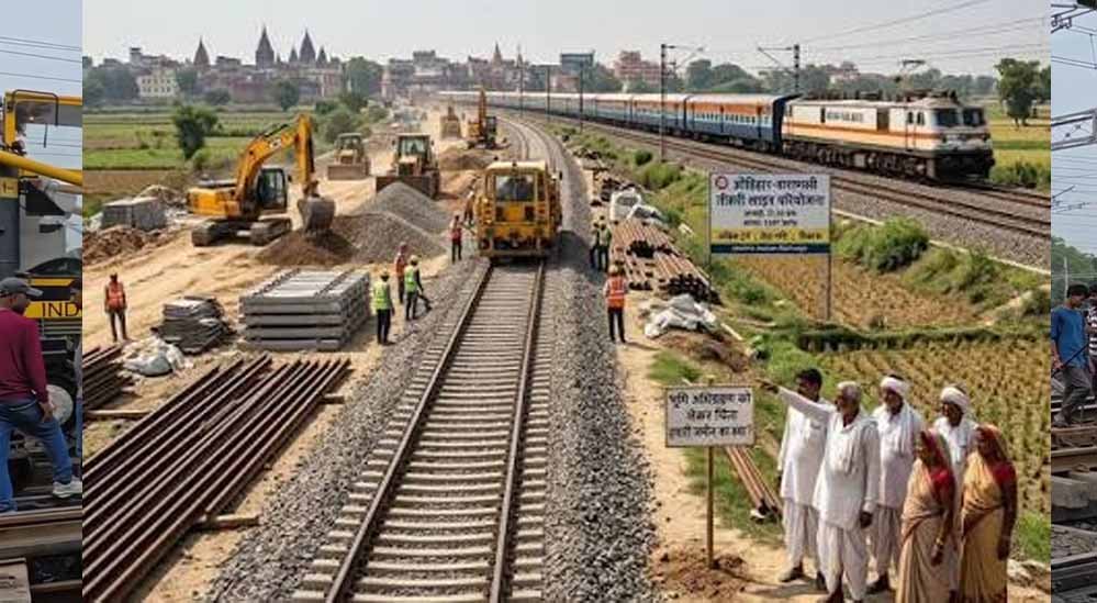 MP में नई रेल लाइन से यात्री और माल परिवहन होगा तेज, ट्रेनों की लेटलतीफी में कमी आने की उम्मीद