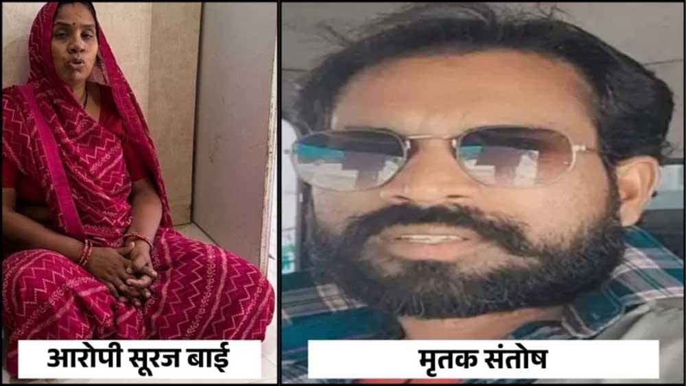 रोजाना मारपीट से परेशान पत्नी ने उठाया खौफनाक कदम, हथौड़ी से हमला कर पति की हत्या