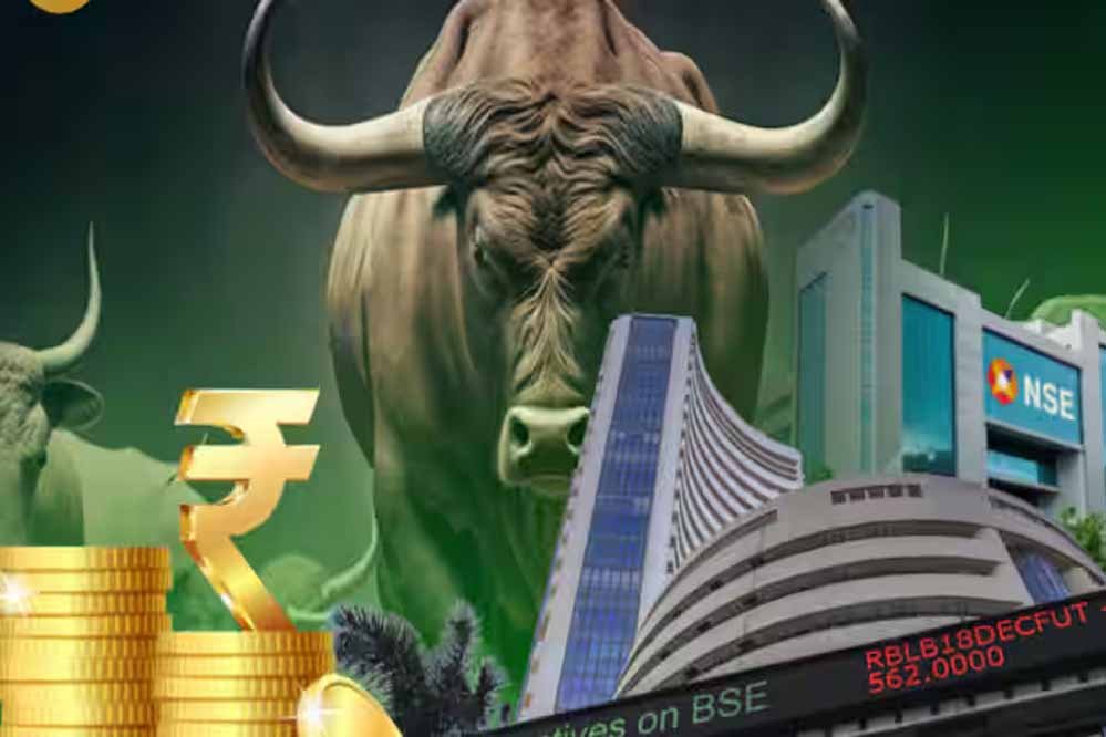 शेयर बाजार में IT स्टॉक्स की धूम, ट्रंप के झटके के बाद भी हरे निशान में कारोबार